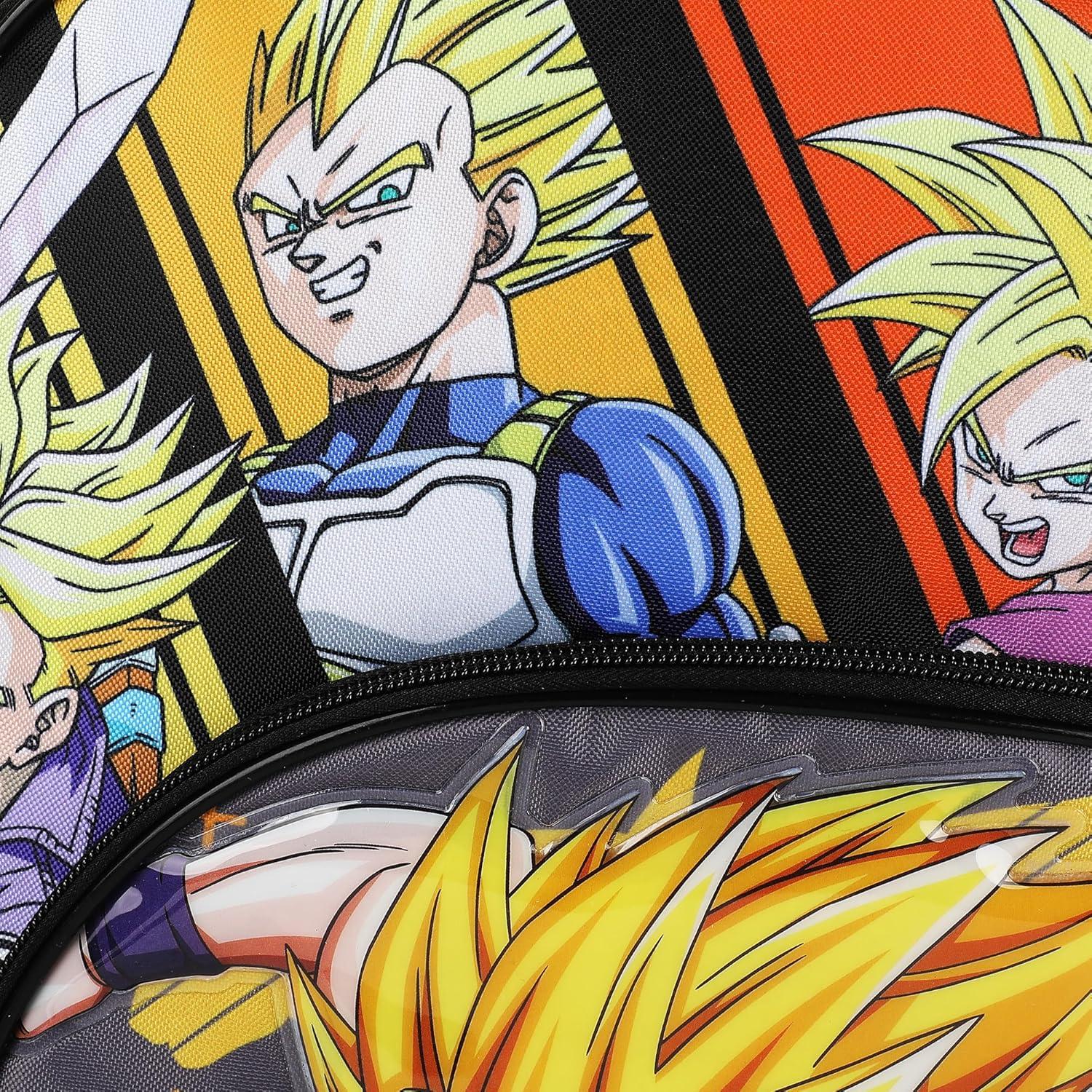 Mochila Dragon Ball Z 16" Goku Super Saiyan para Niños