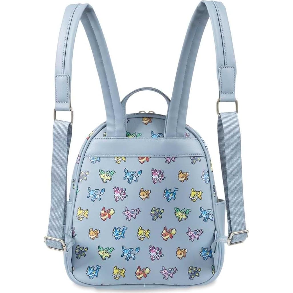Mochila Mini Coleccionista de Pines Eevee Pokémon Center 23.6x16.5x27.4cm