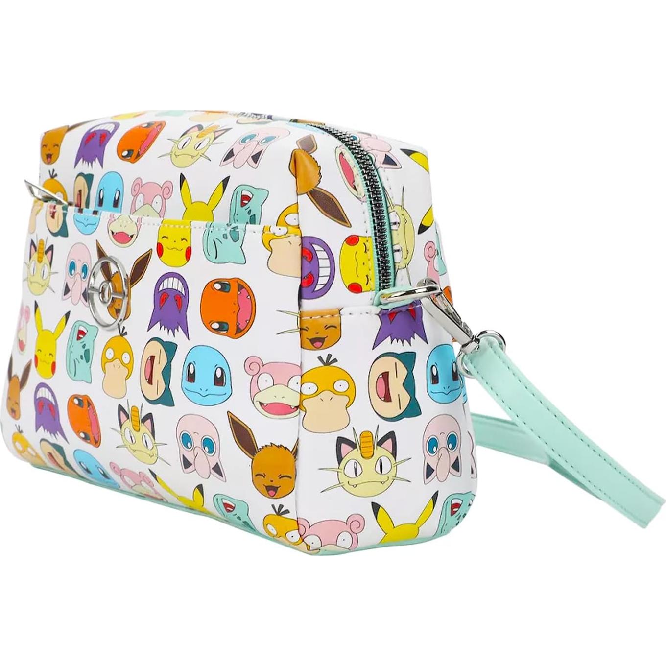 Bolso Cruzado Pokemon para Mujeres con Botella de Agua