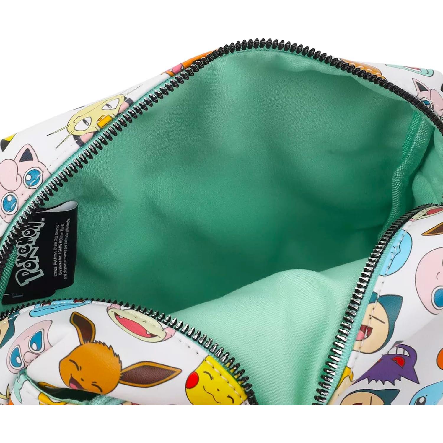 Bolso Cruzado Pokemon para Mujeres con Botella de Agua