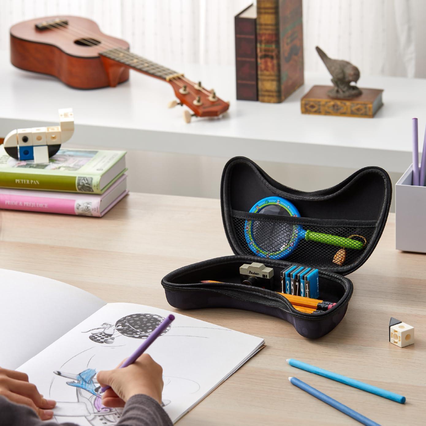 Estuche de Lápices It's Academic Controlador Videojuego Negro