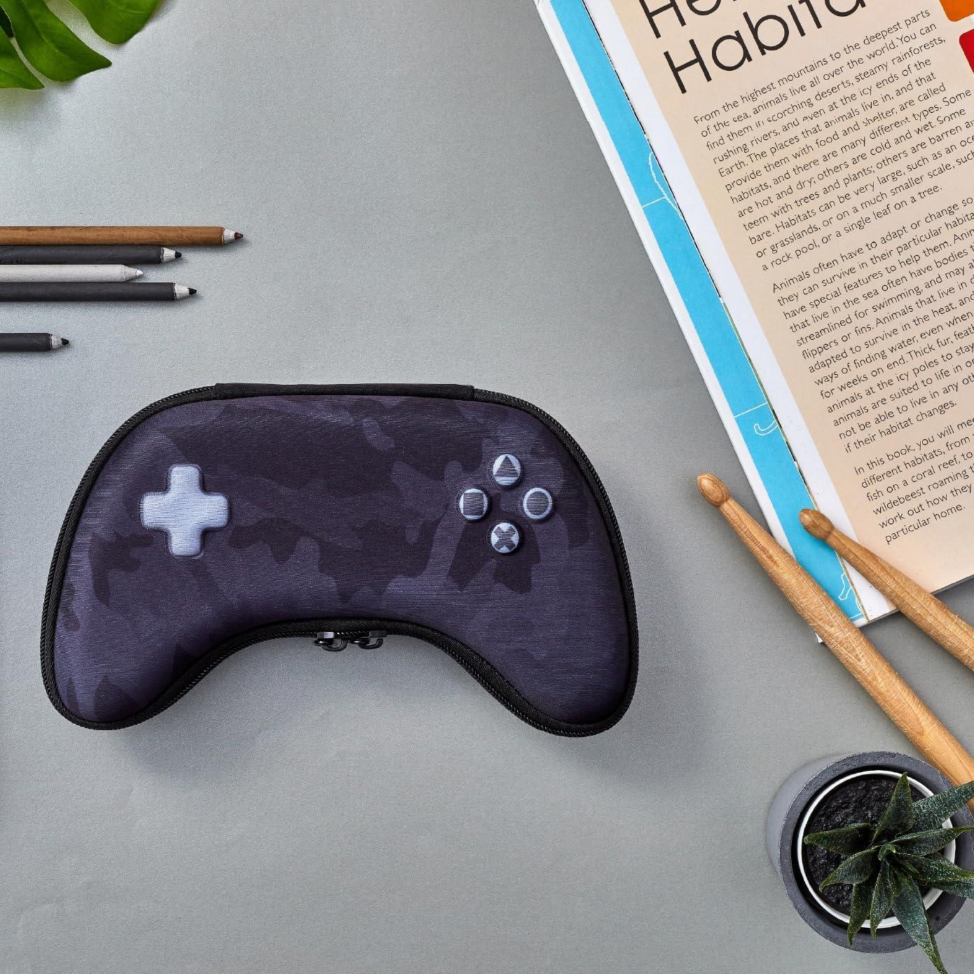 Estuche de Lápices It's Academic Controlador Videojuego Negro