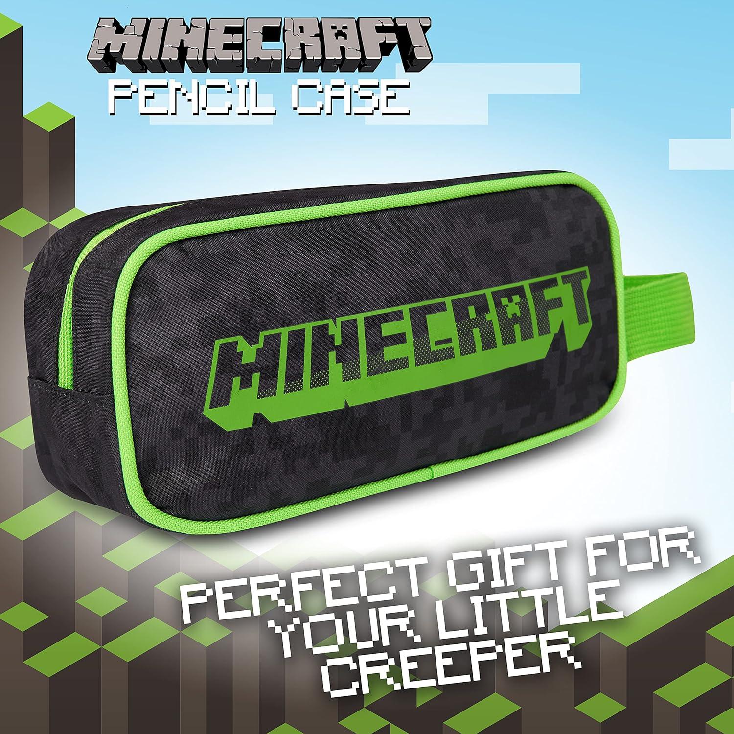 Estuche de Lápices Minecraft Gettrend 21x10x7 cm Niños