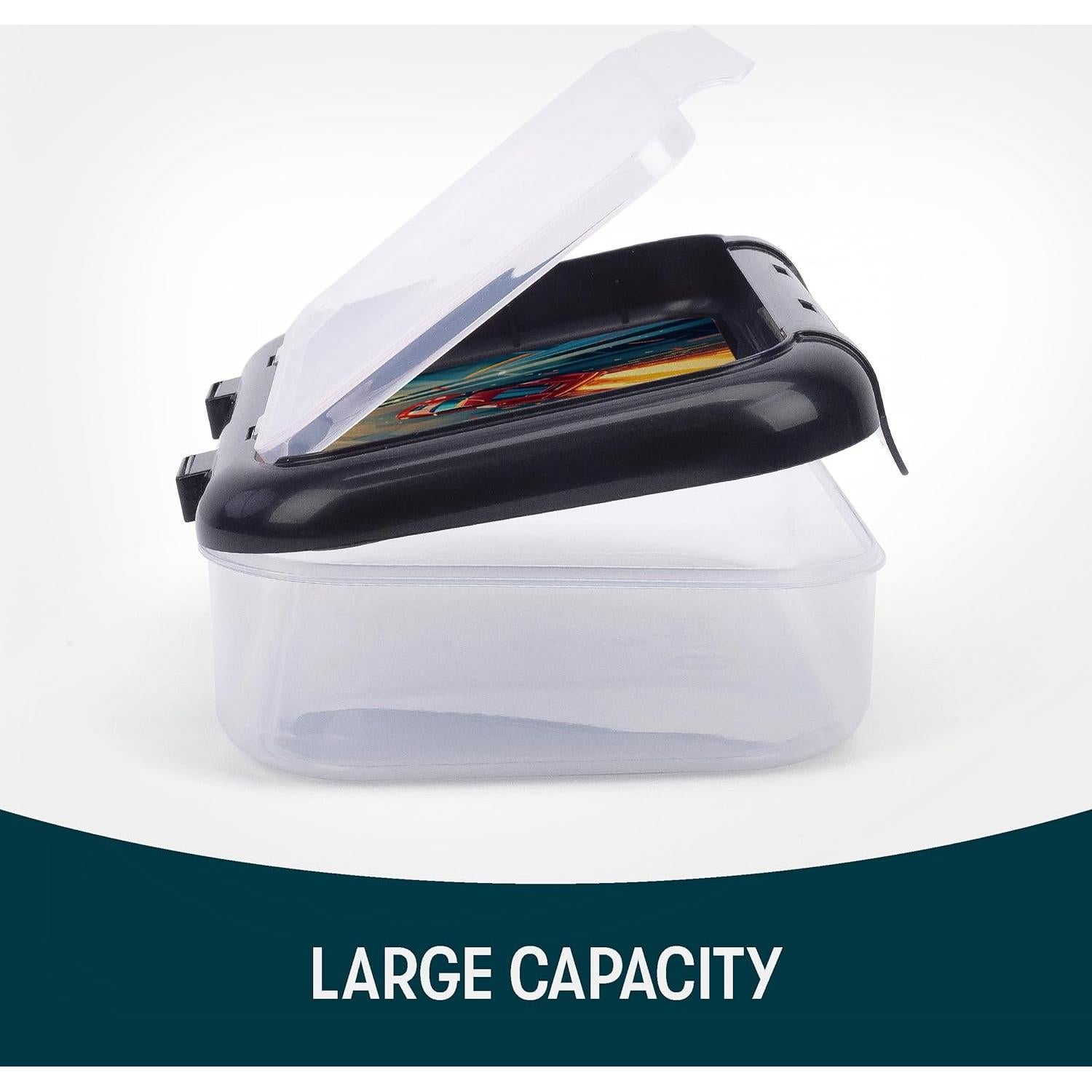 Estuche de Lápices ZIPIT de Plástico Reciclado 2 Compartimentos