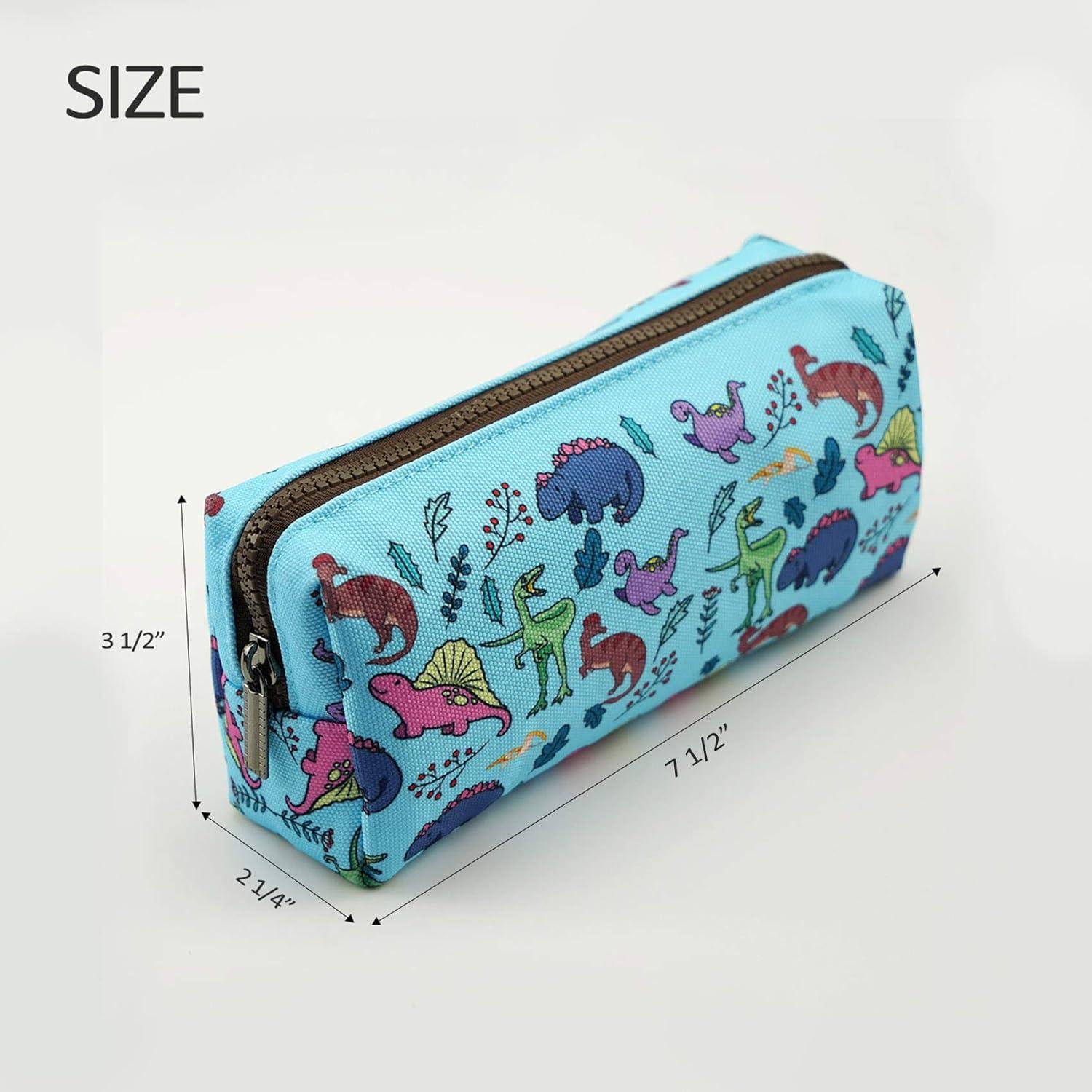 Estuche de Lápices Dinosaurio LParkin - Gran Capacidad 80 Bolígrafos