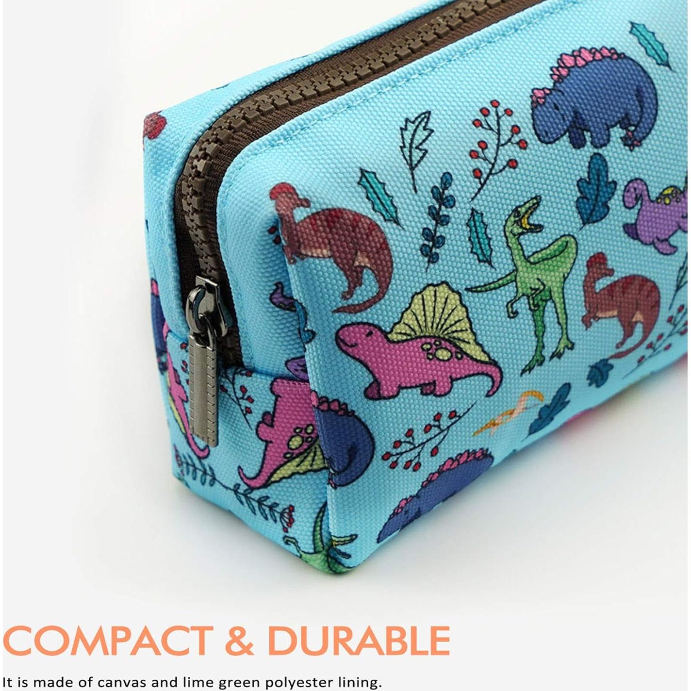 Estuche de Lápices Dinosaurio LParkin - Gran Capacidad 80 Bolígrafos