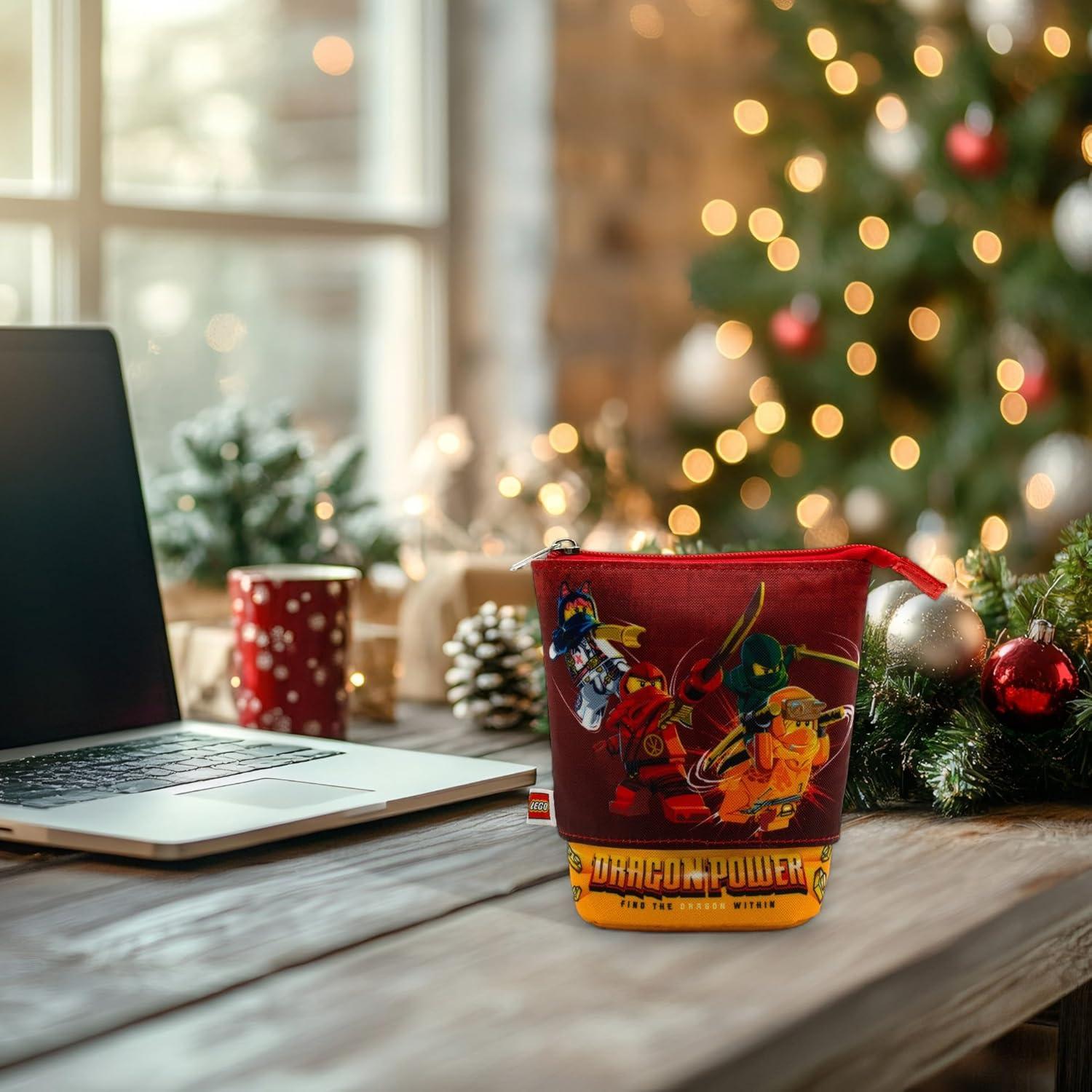 Estuche de Lápices Pop Up LEGO Ninjago Kai - Expandible 14x18cm