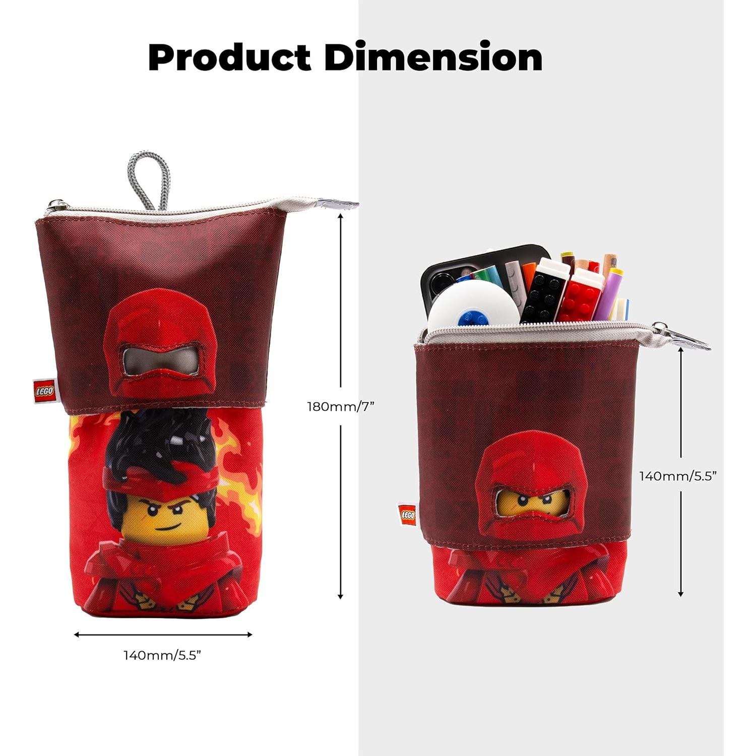 Estuche de Lápices Pop Up LEGO Ninjago Kai - Expandible 14x18cm