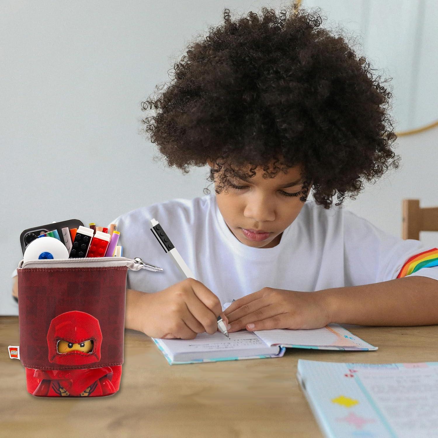 Estuche de Lápices Pop Up LEGO Ninjago Kai - Expandible 14x18cm