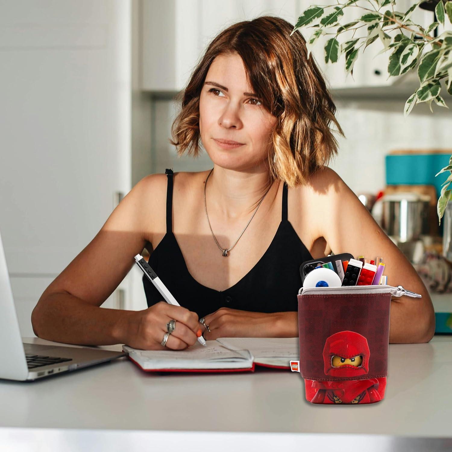 Estuche de Lápices Pop Up LEGO Ninjago Kai - Expandible 14x18cm