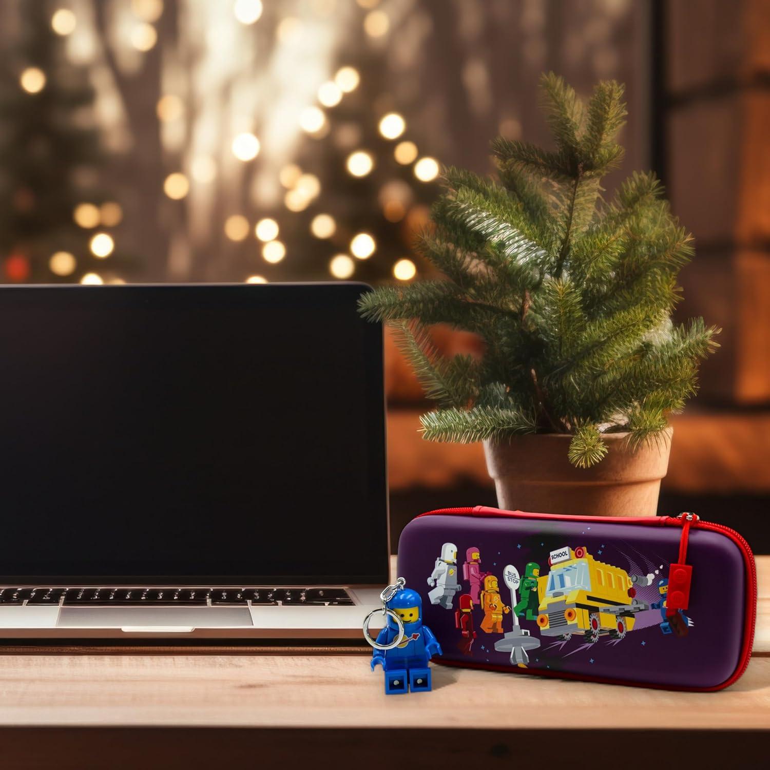 Estuche de Lápices Moldeado IQ LEGO Autobús Espacial 53500