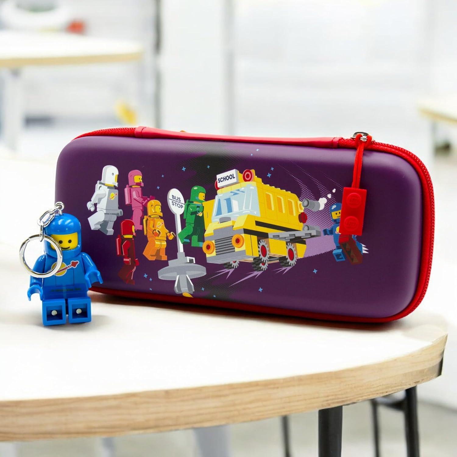 Estuche de Lápices Moldeado IQ LEGO Autobús Espacial 53500