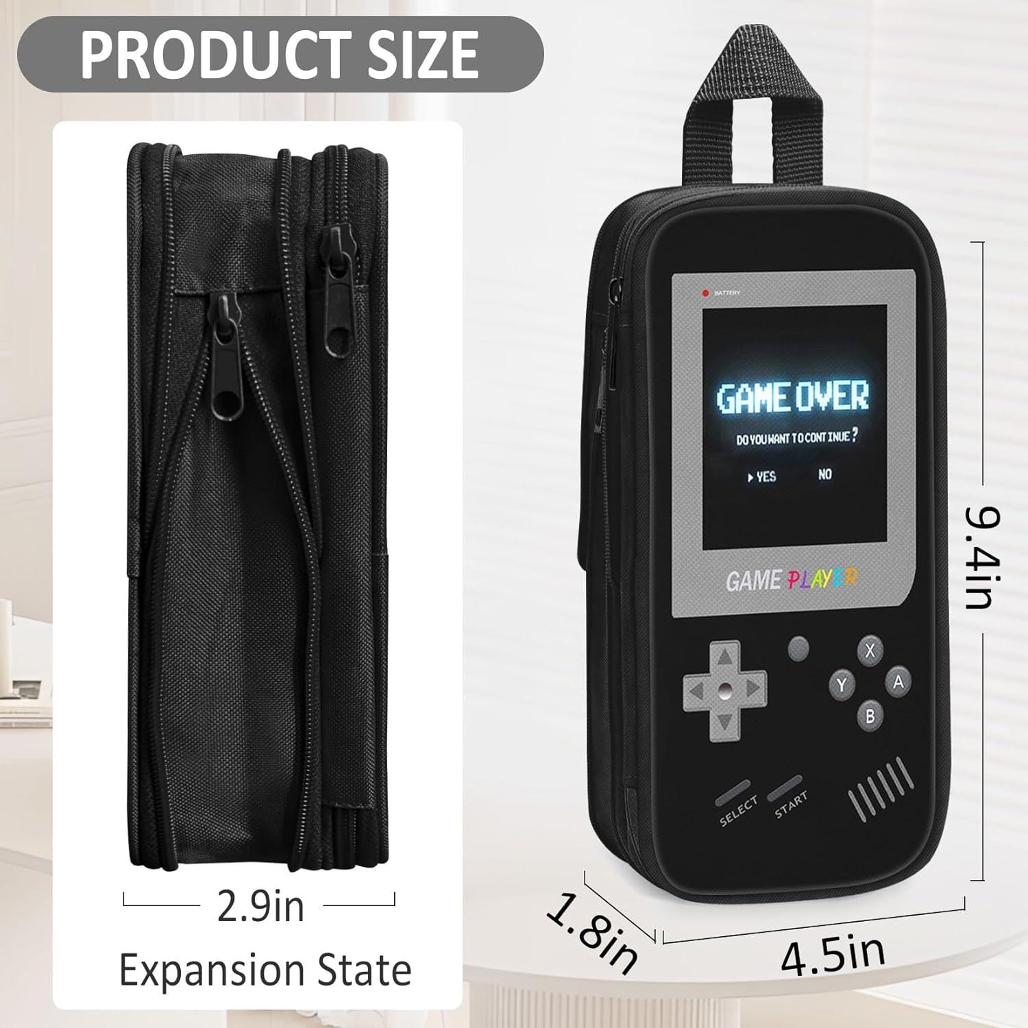 Estuche de Lápices Grande ZHIMEBYE Negro Expandible