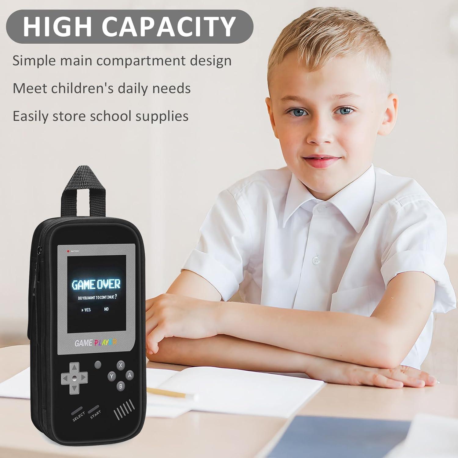 Estuche de Lápices Grande ZHIMEBYE Negro Expandible