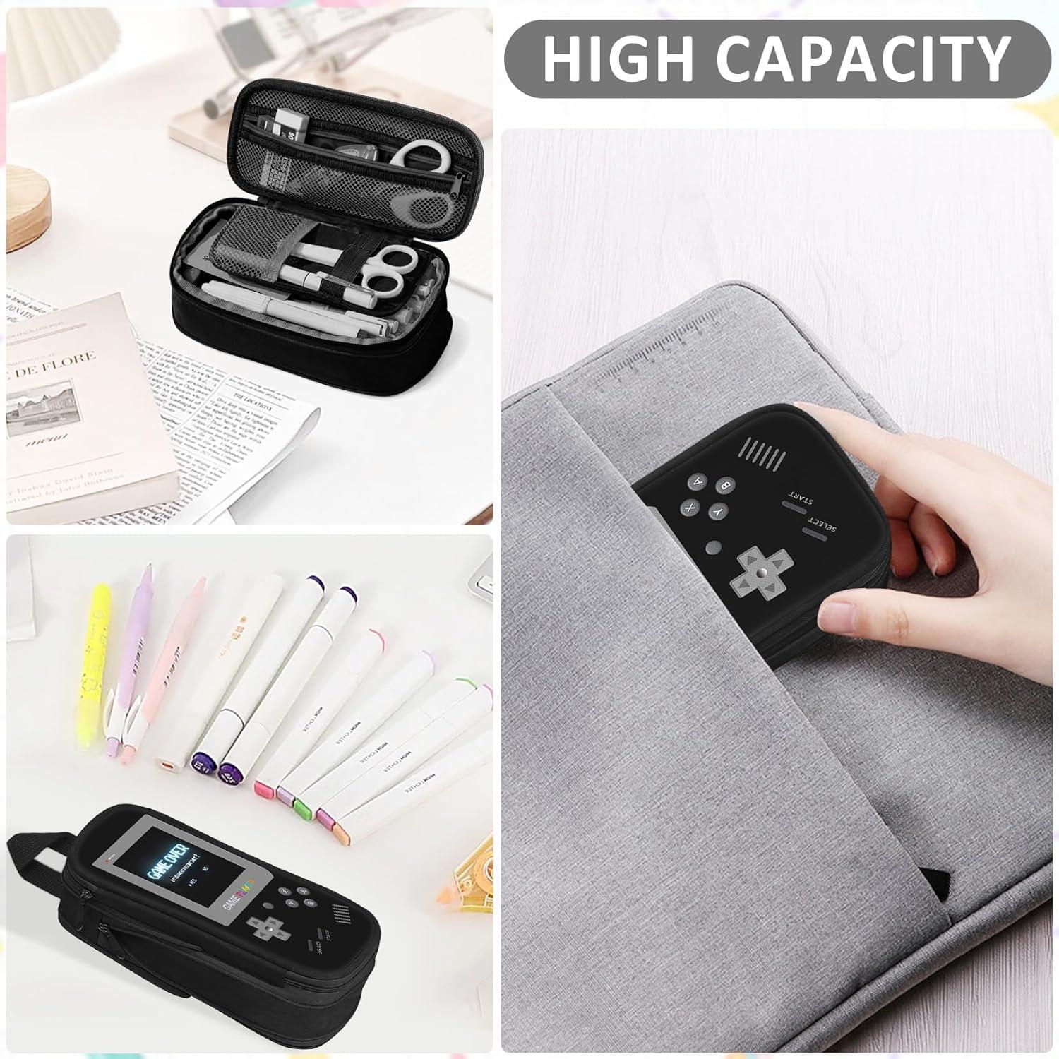 Estuche de Lápices Grande ZHIMEBYE Negro Expandible