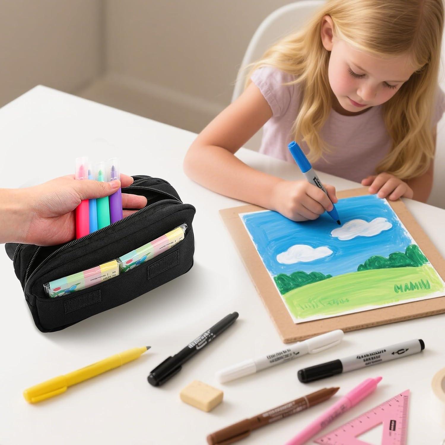 Estuche de Lápices Ialtsidws Gato Negro 19.8x7.4x9.9cm