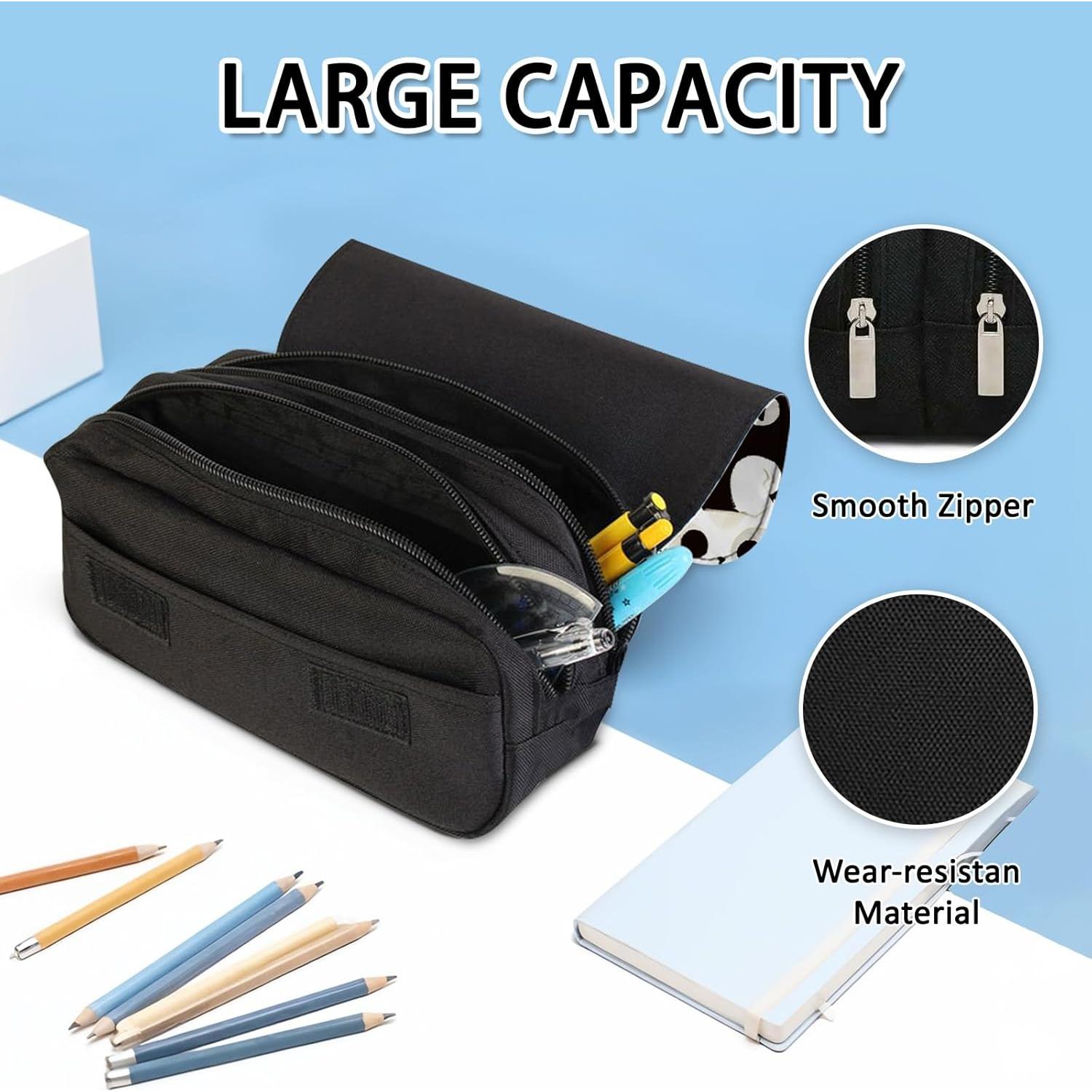 Estuche de Lápices Ialtsidws Gato Negro 19.8x7.4x9.9cm