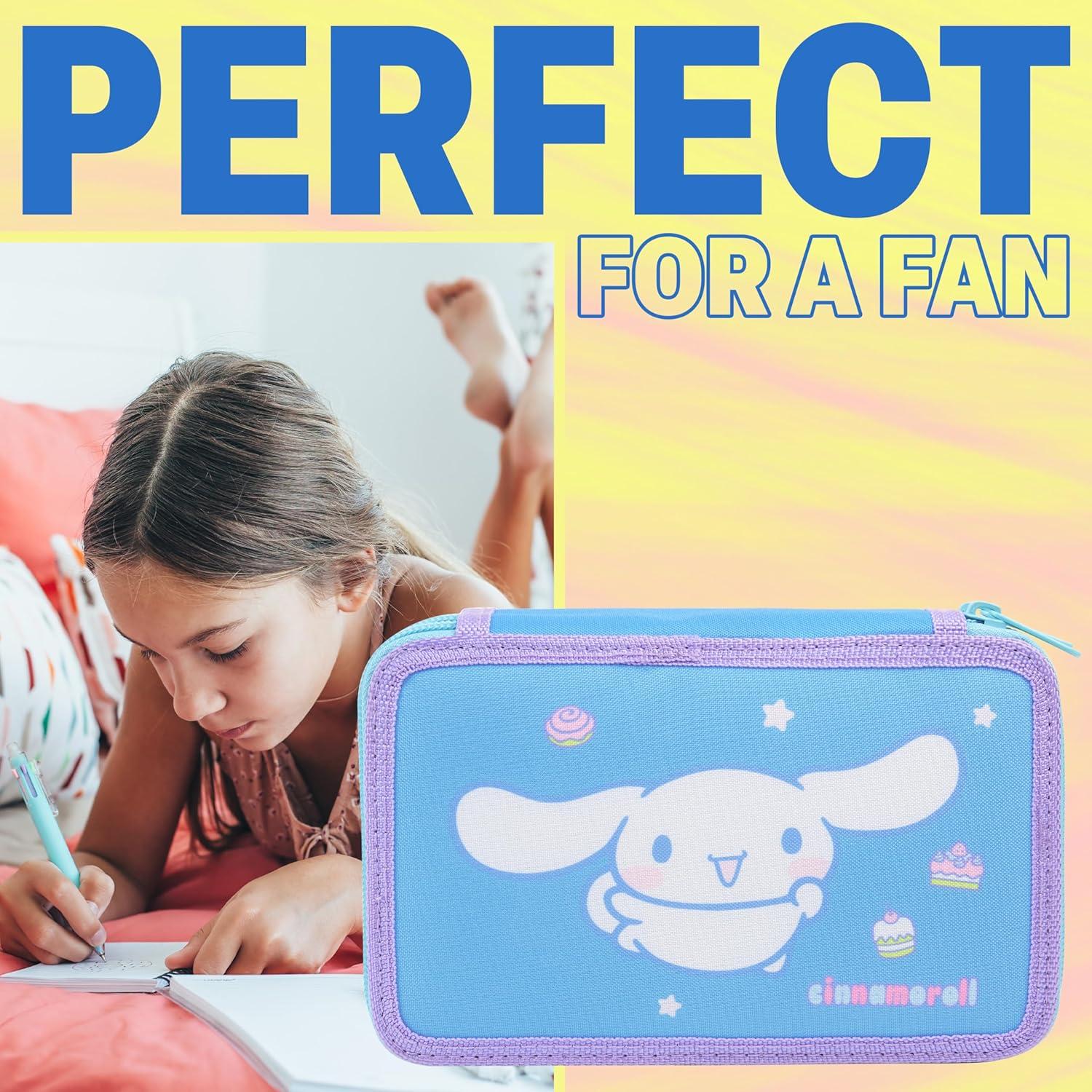 Estuche de Lápices Hello Kitty Sanrio Multi Cinnamoroll 20x13.5x5 cm