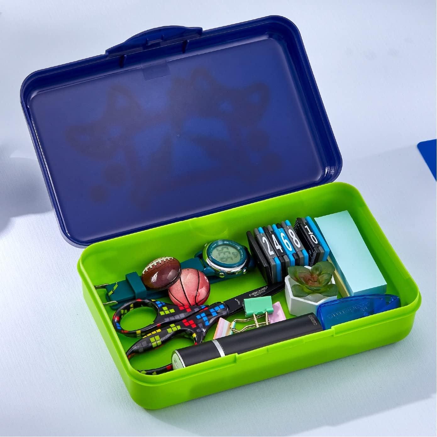 Kit de Caja de Lápices It's Academic Azul Gaming 3 Piezas