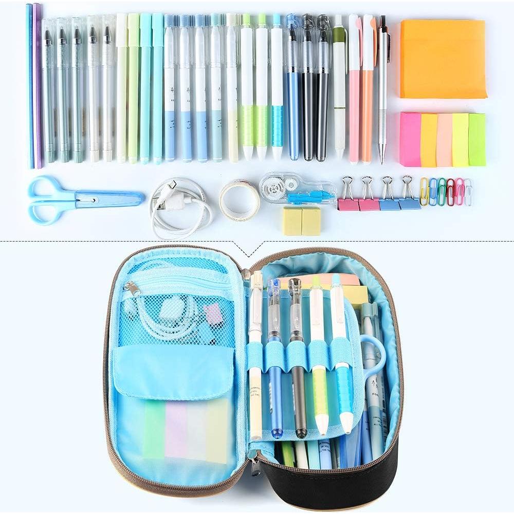 Estuche de Lápices Homecube Negro Impermeable 7.1x19.8x14.7 cm