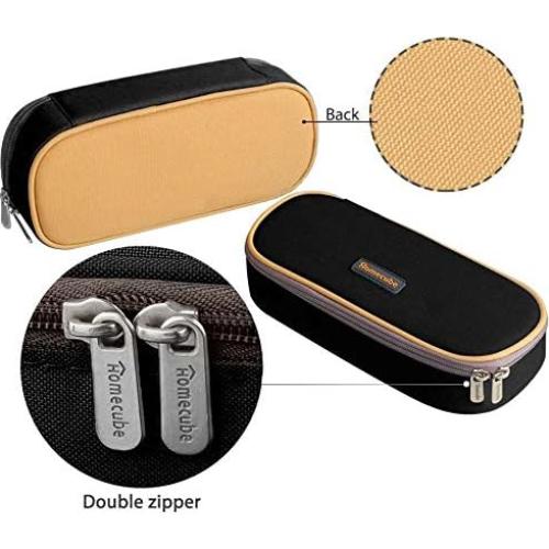 Estuche de Lápices Homecube Negro Impermeable 7.1x19.8x14.7 cm