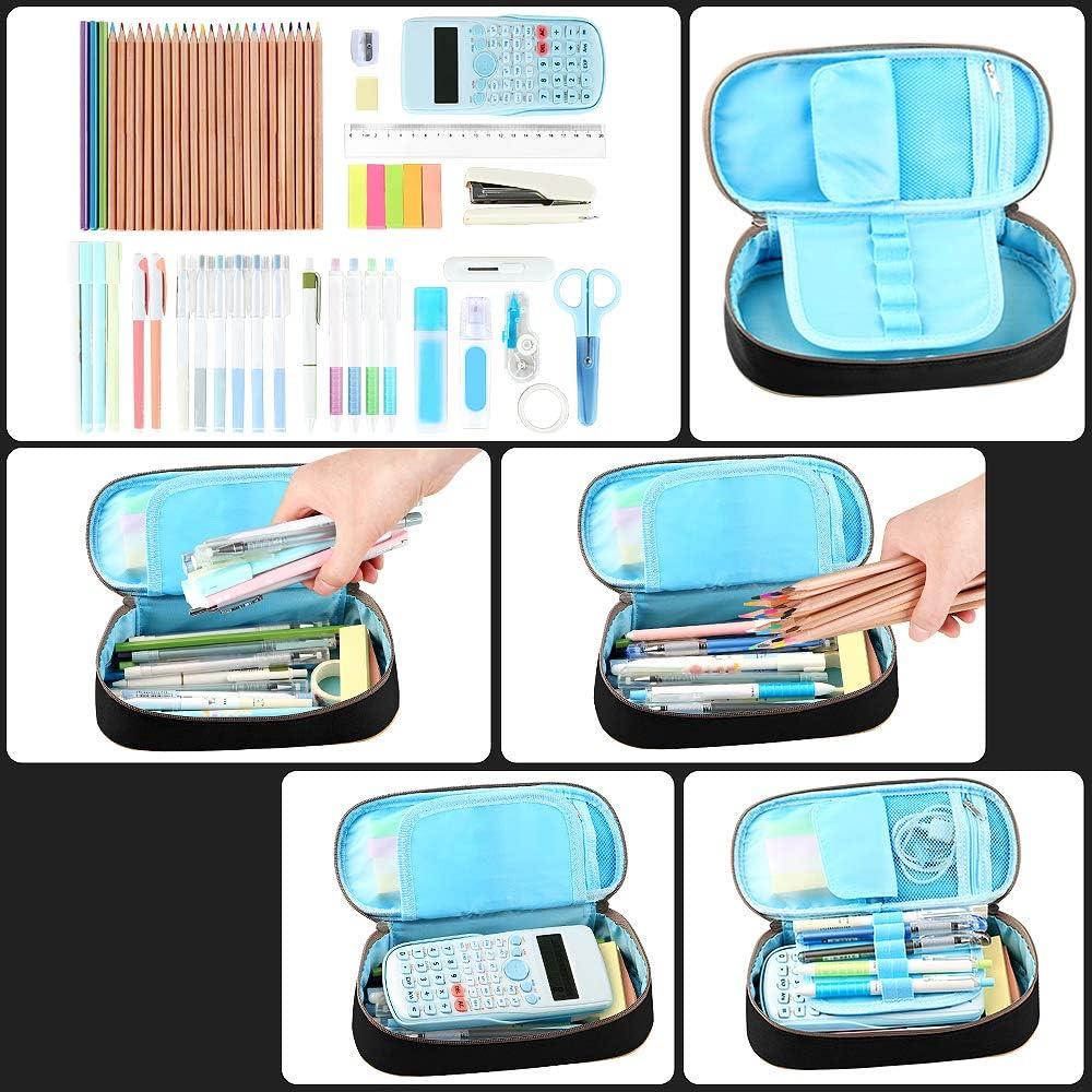 Estuche de Lápices Homecube Negro Impermeable 7.1x19.8x14.7 cm