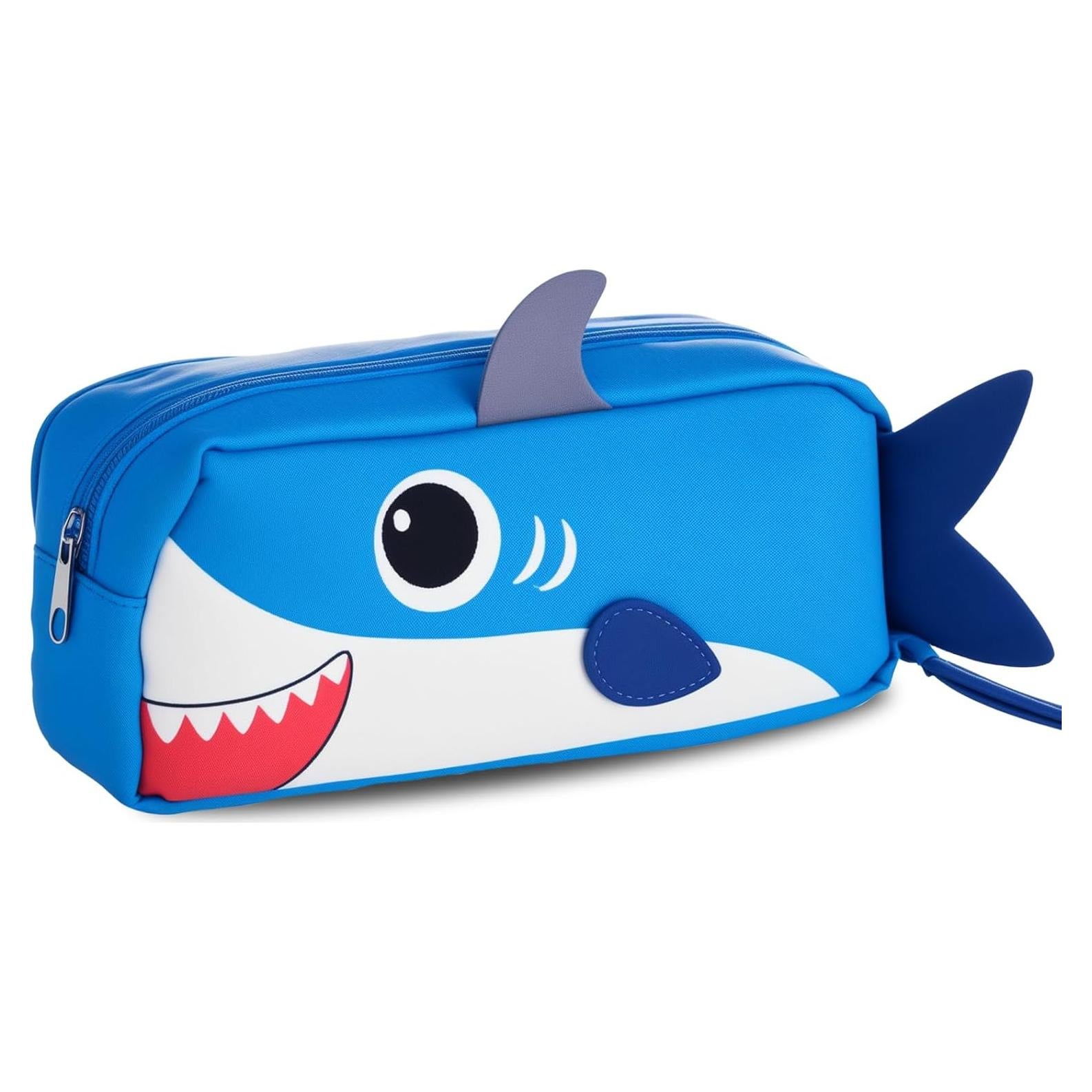 Estuche de Lápices 3D Tiburón Qyeahkj - Gran Capacidad