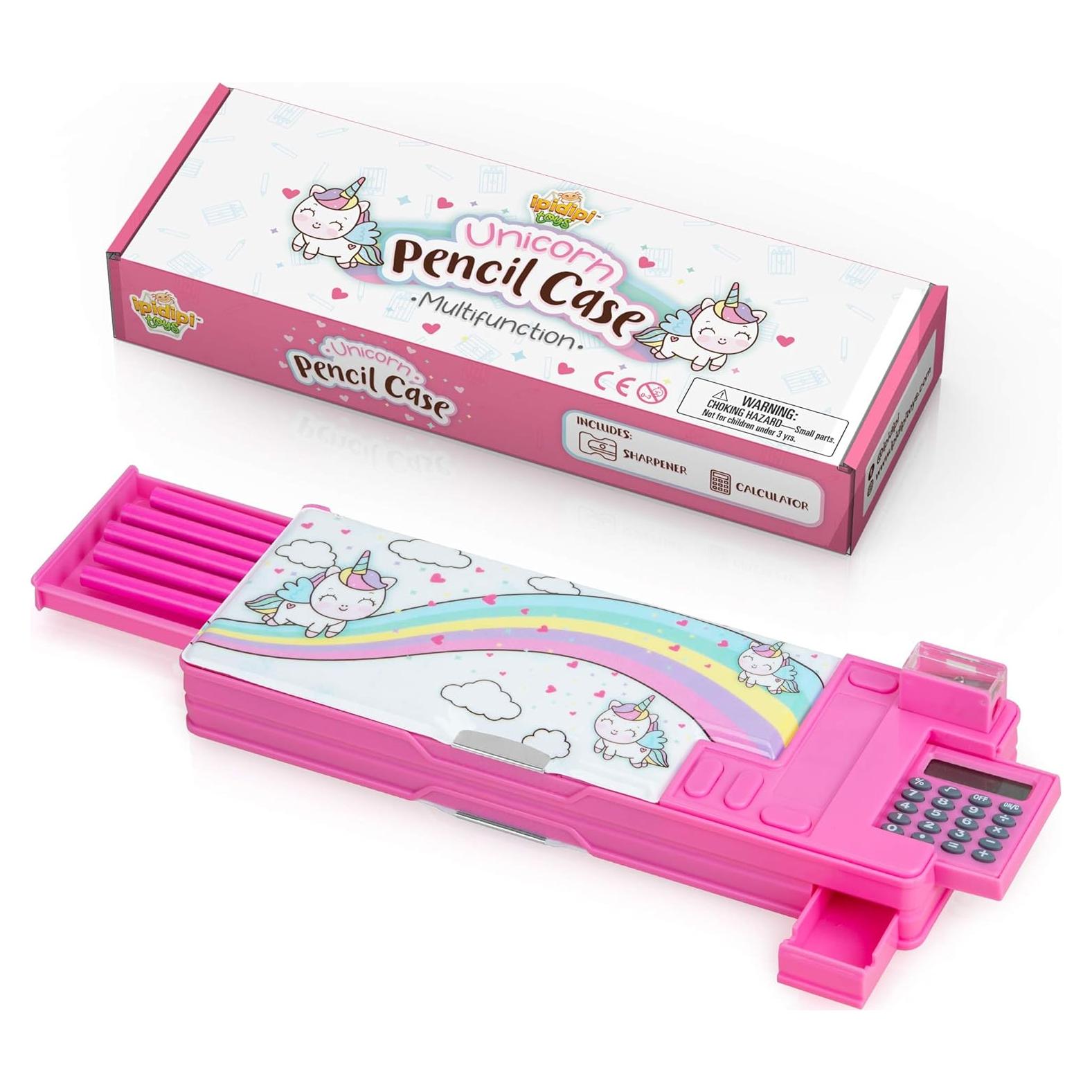 Estuche de Lápices Pop Up Unicornio Ipidipi Toys Rosa