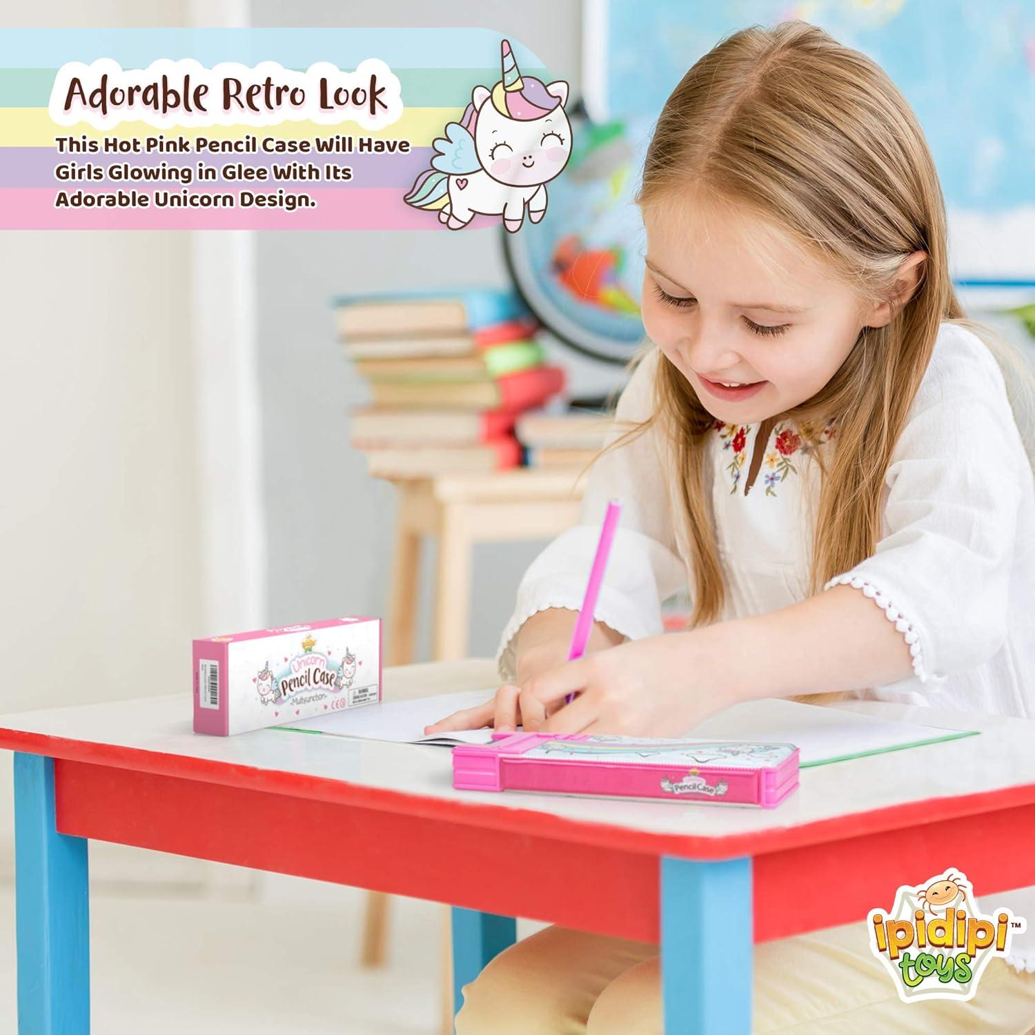 Estuche de Lápices Pop Up Unicornio Ipidipi Toys Rosa