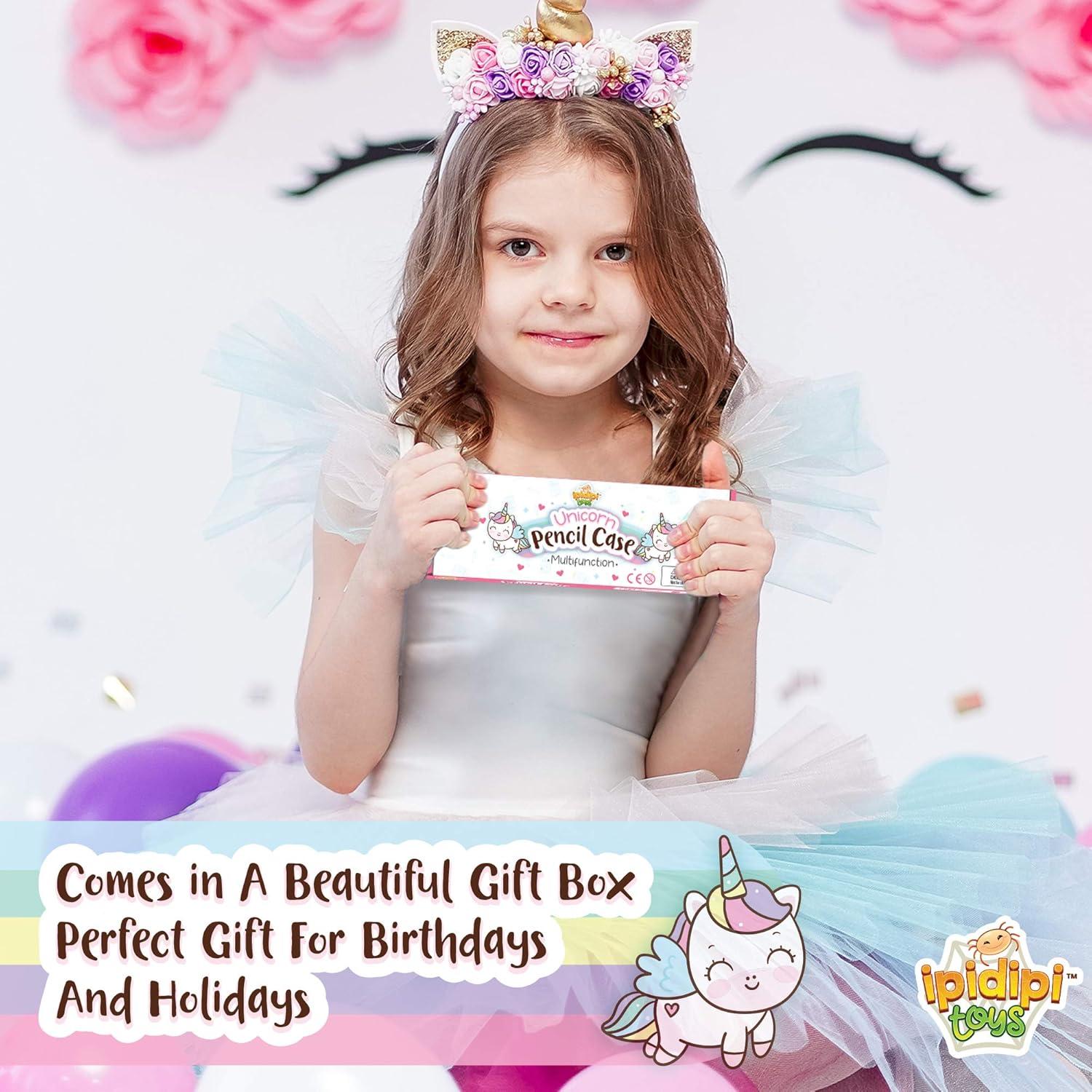 Estuche de Lápices Pop Up Unicornio Ipidipi Toys Rosa