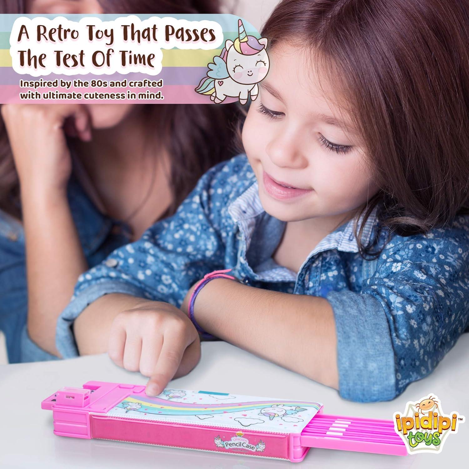 Estuche de Lápices Pop Up Unicornio Ipidipi Toys Rosa