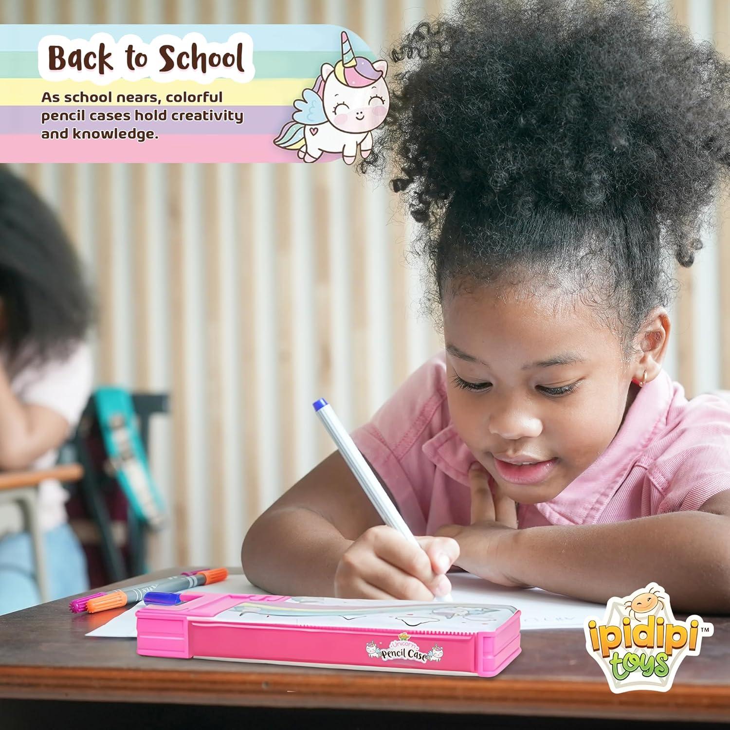 Estuche de Lápices Pop Up Unicornio Ipidipi Toys Rosa