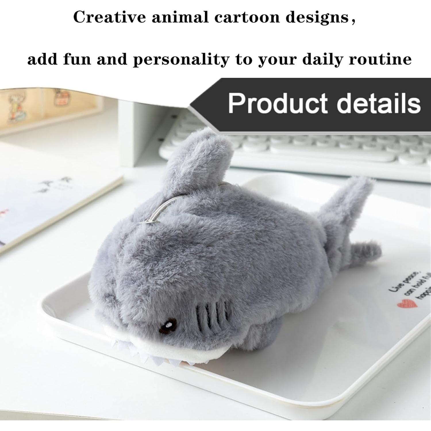 Estuche de Lápices de Tiburón JiathreeJ 22x12 cm