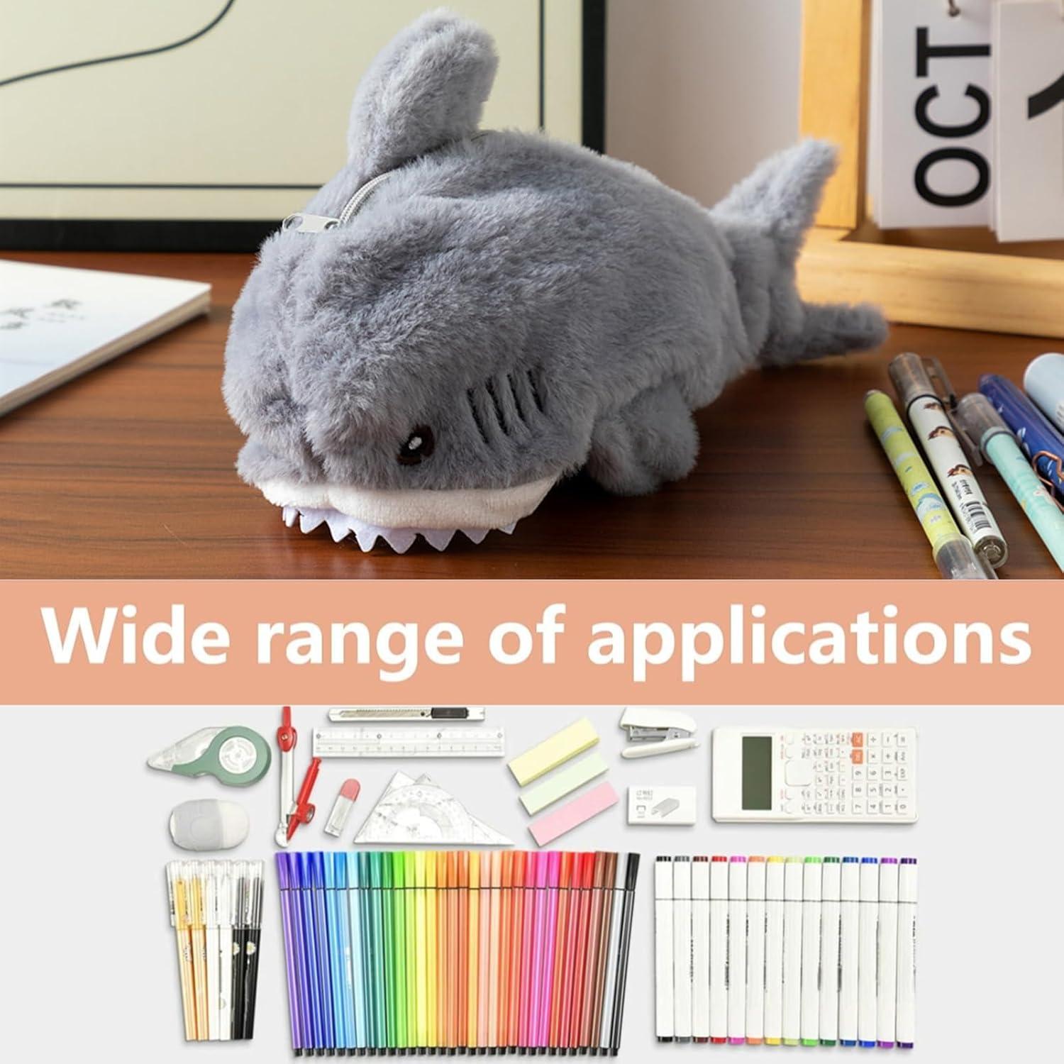 Estuche de Lápices de Tiburón JiathreeJ 22x12 cm