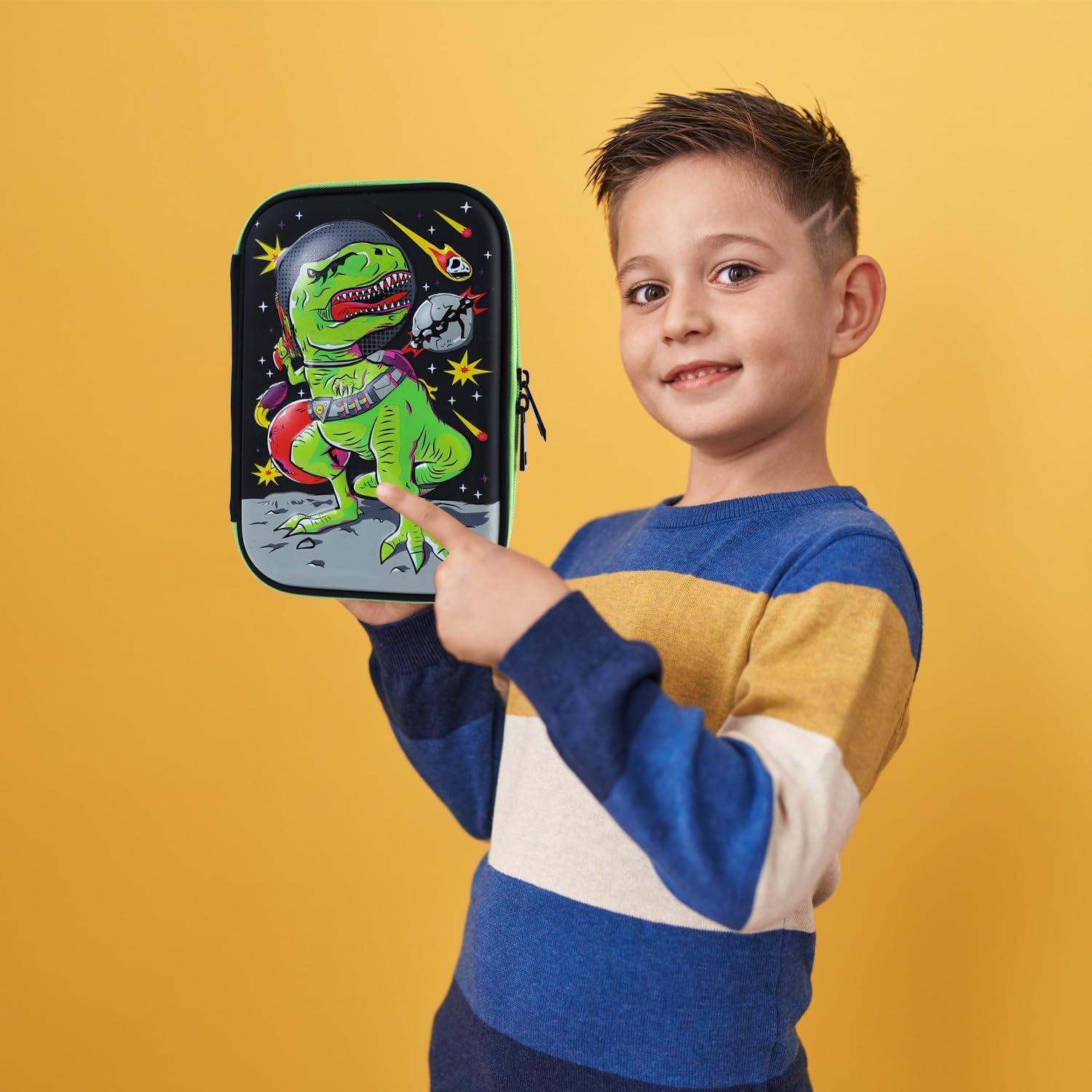 Estuche de Dinosaurio SOOCUTE para Niños - Organizador Escolar