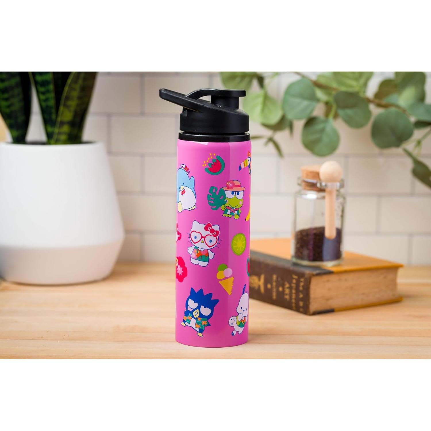 Botella de Agua Acero Inoxidable 740 ml Silver Buffalo Hello Kitty