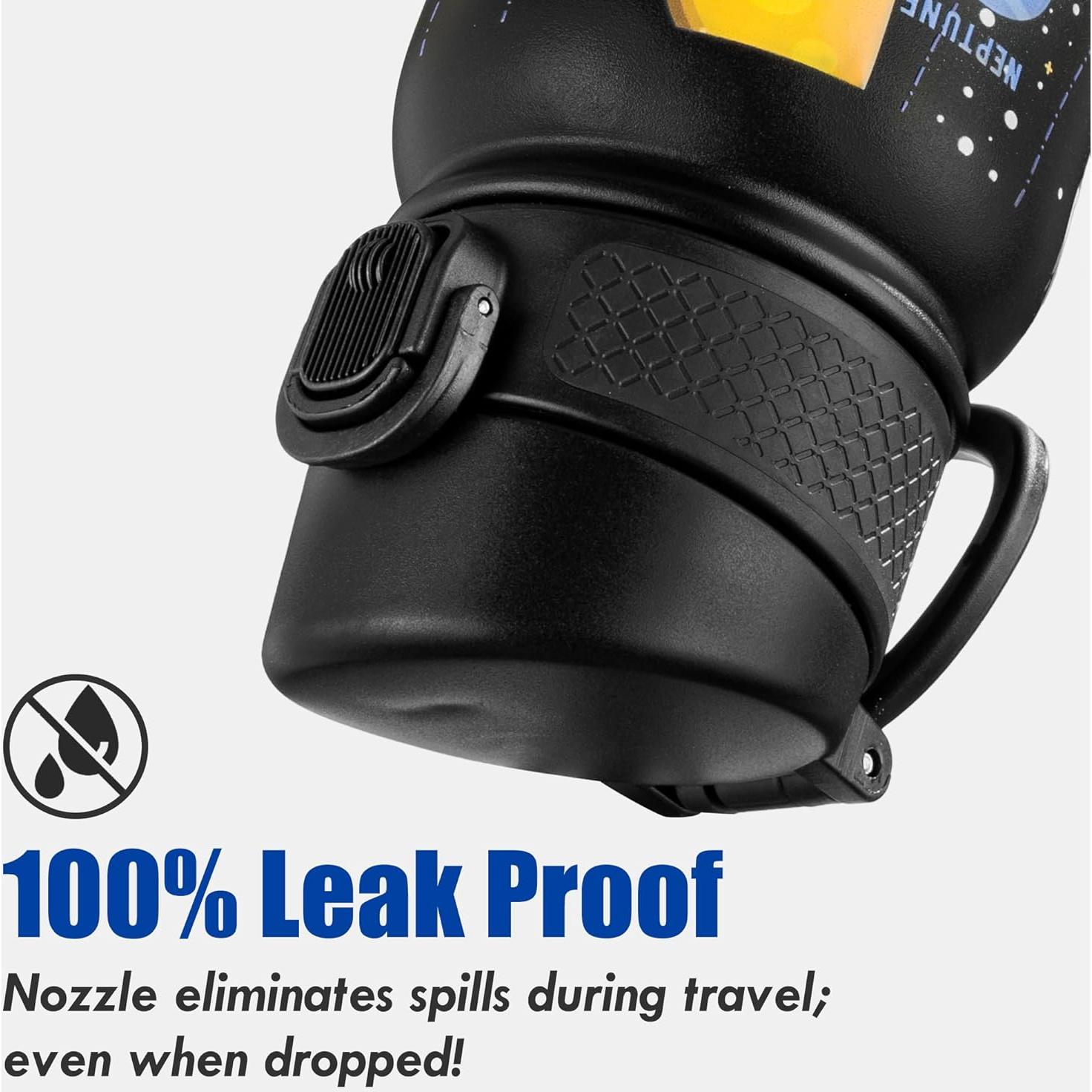 Botella de Agua Aislada Oldley 20 oz Acero Inoxidable Niños