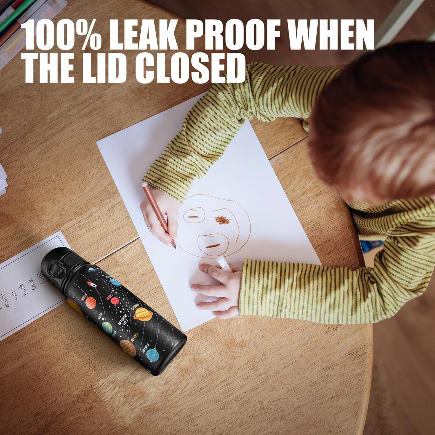 Botella de Agua Aislada Oldley 20 oz Acero Inoxidable Niños