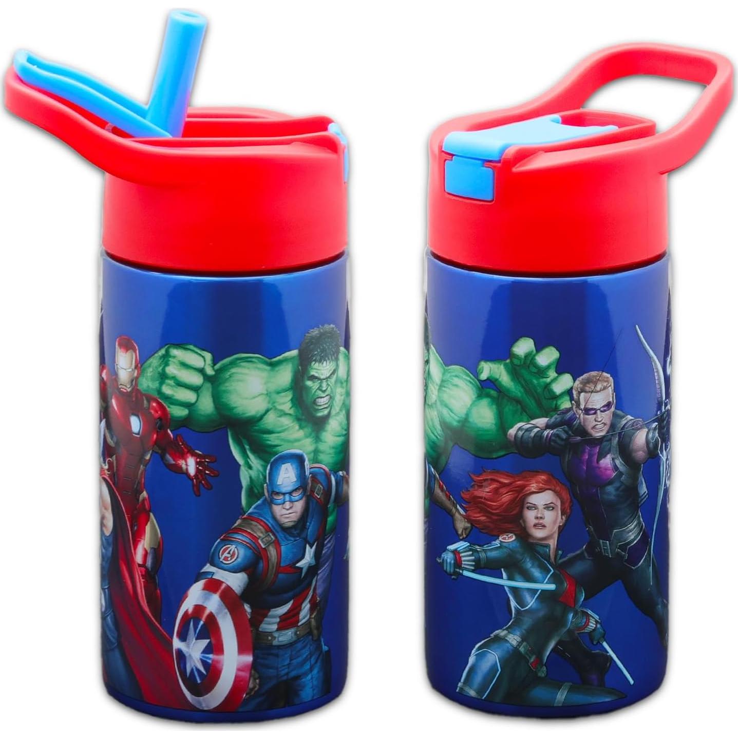 Botella de Agua Reutilizable Marvel Avengers 414 ml Acero Inoxidable