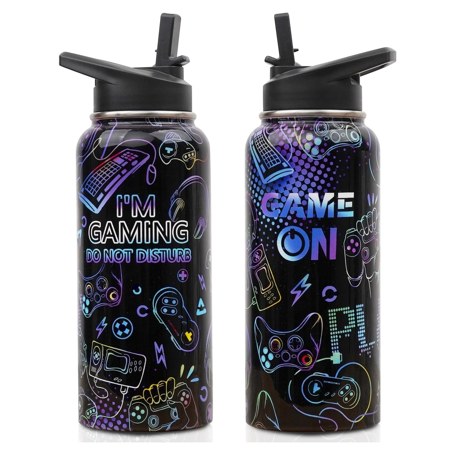 Botella de Agua Aislada 32 oz ZNYYZYBA Acero Inoxidable