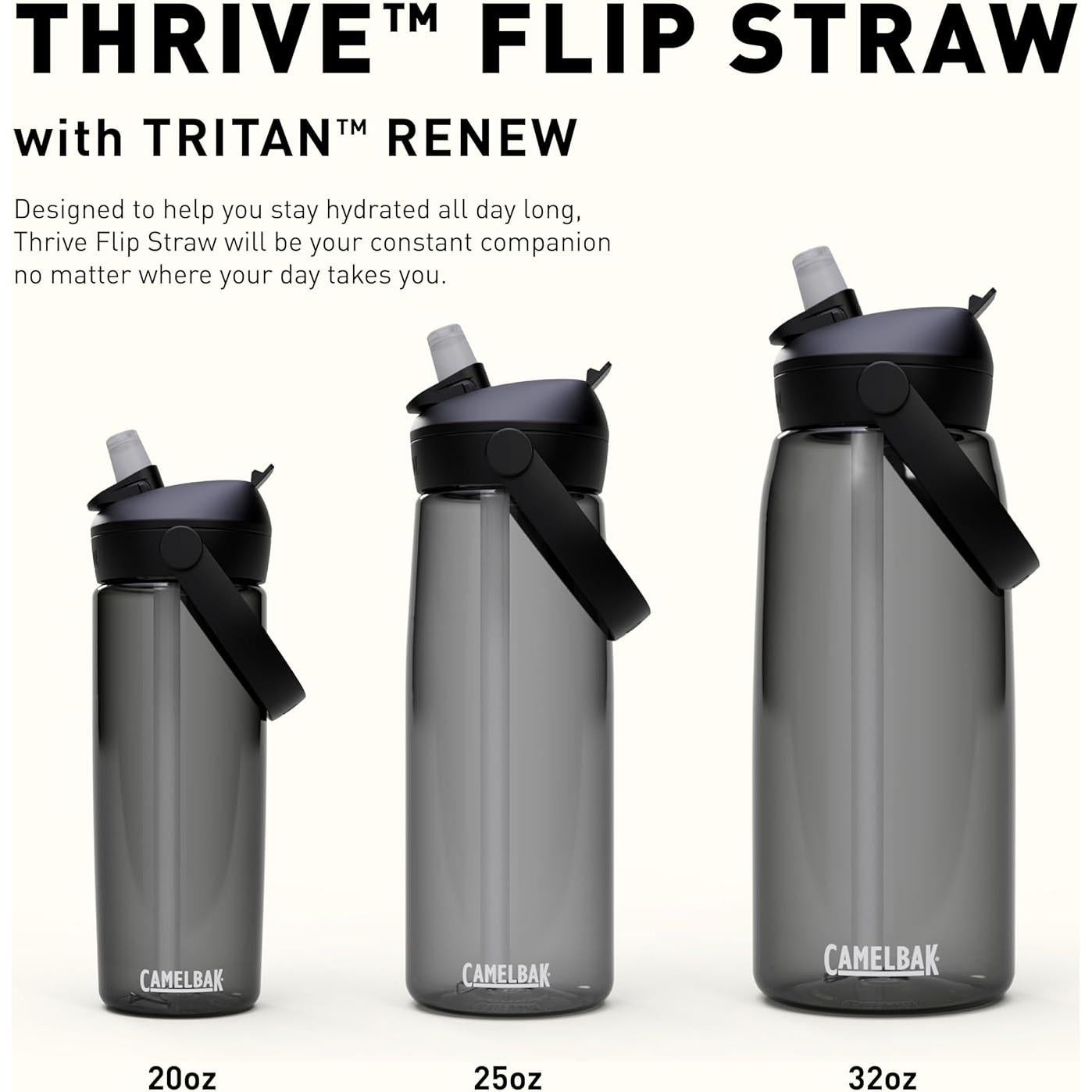 Botella Deportiva CamelBak Thrive Flip Straw 20oz Cove
