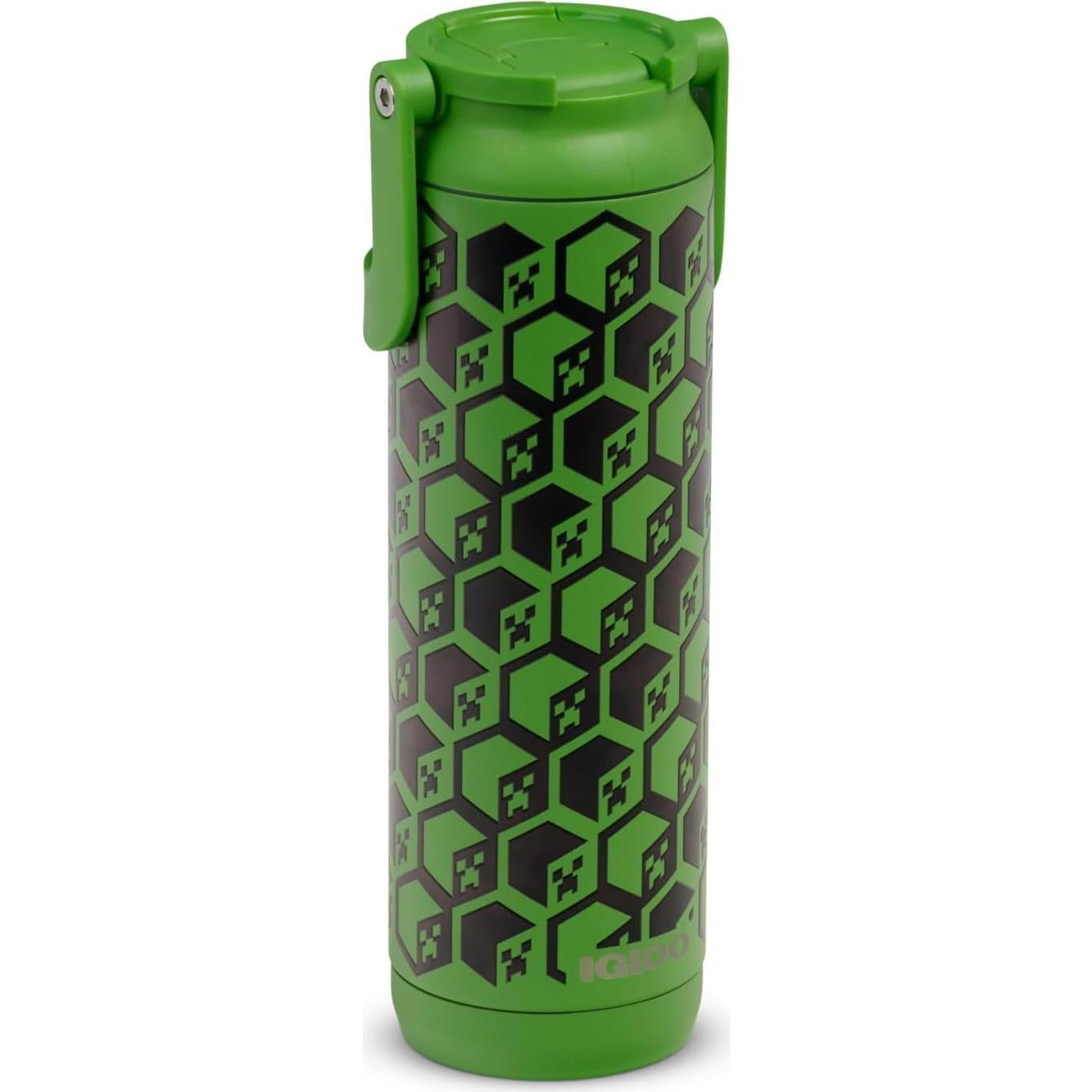 Botella de Agua Aislada Igloo 20 Oz Creeper Minecraft