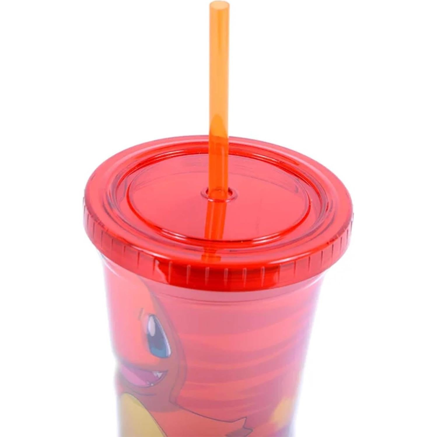Vaso de Viaje Holográfico Pokemon Charmander 532ml JUST FUNKY