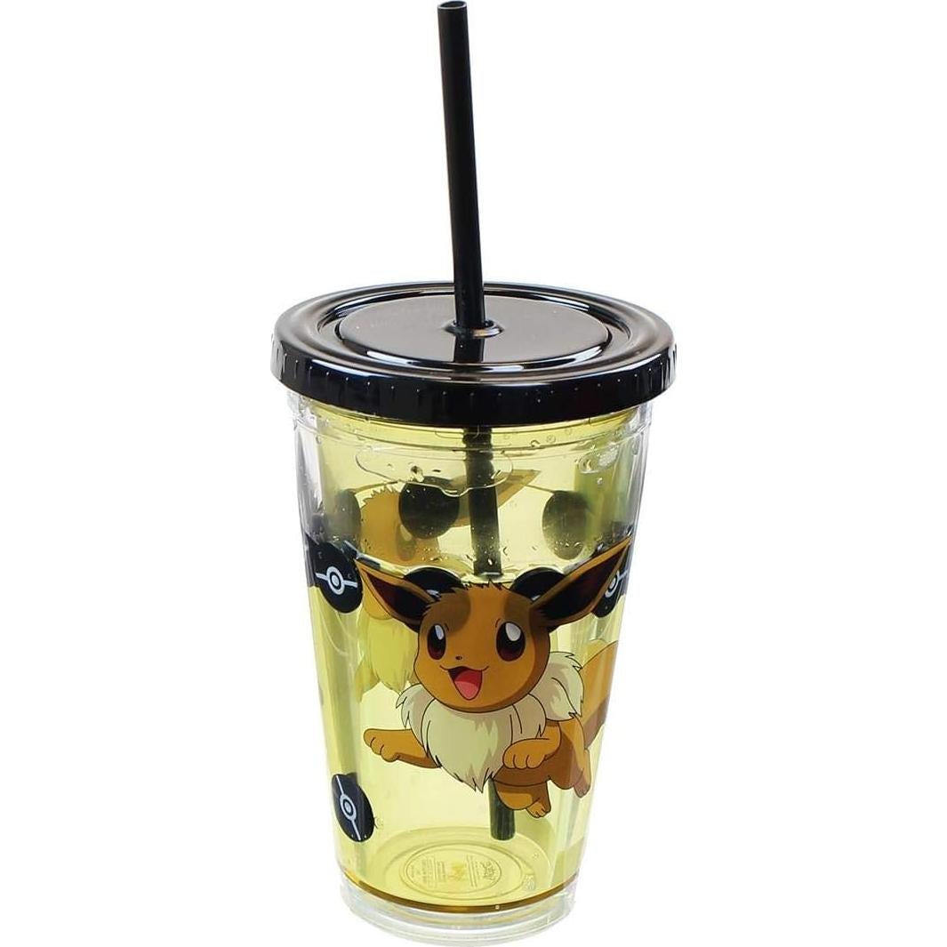 Taza de Carnaval Pokemon Eevee 532ml Just Funky Amarilla