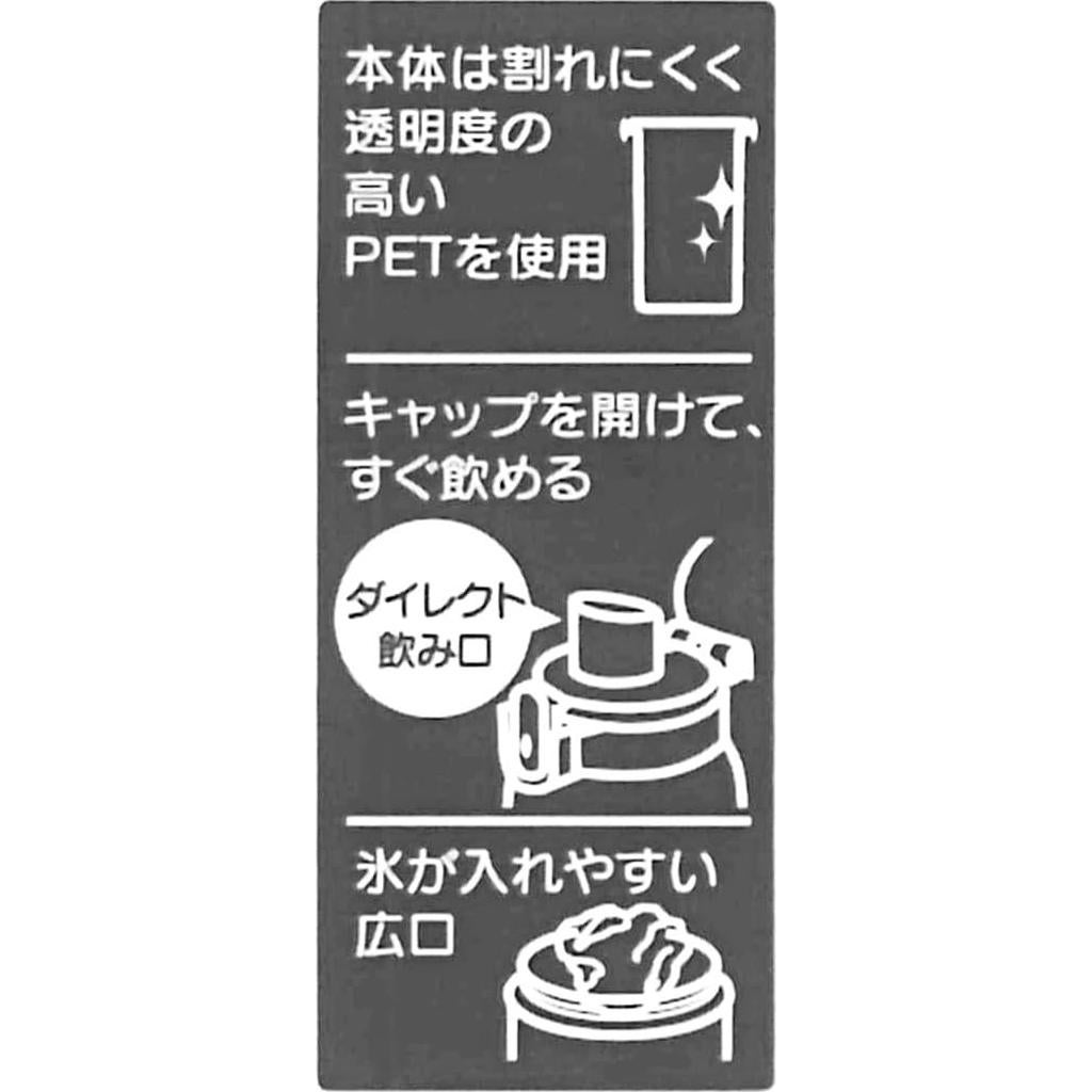 Botella de Agua Infantil Skater PSB5TR 480 ml Transparente