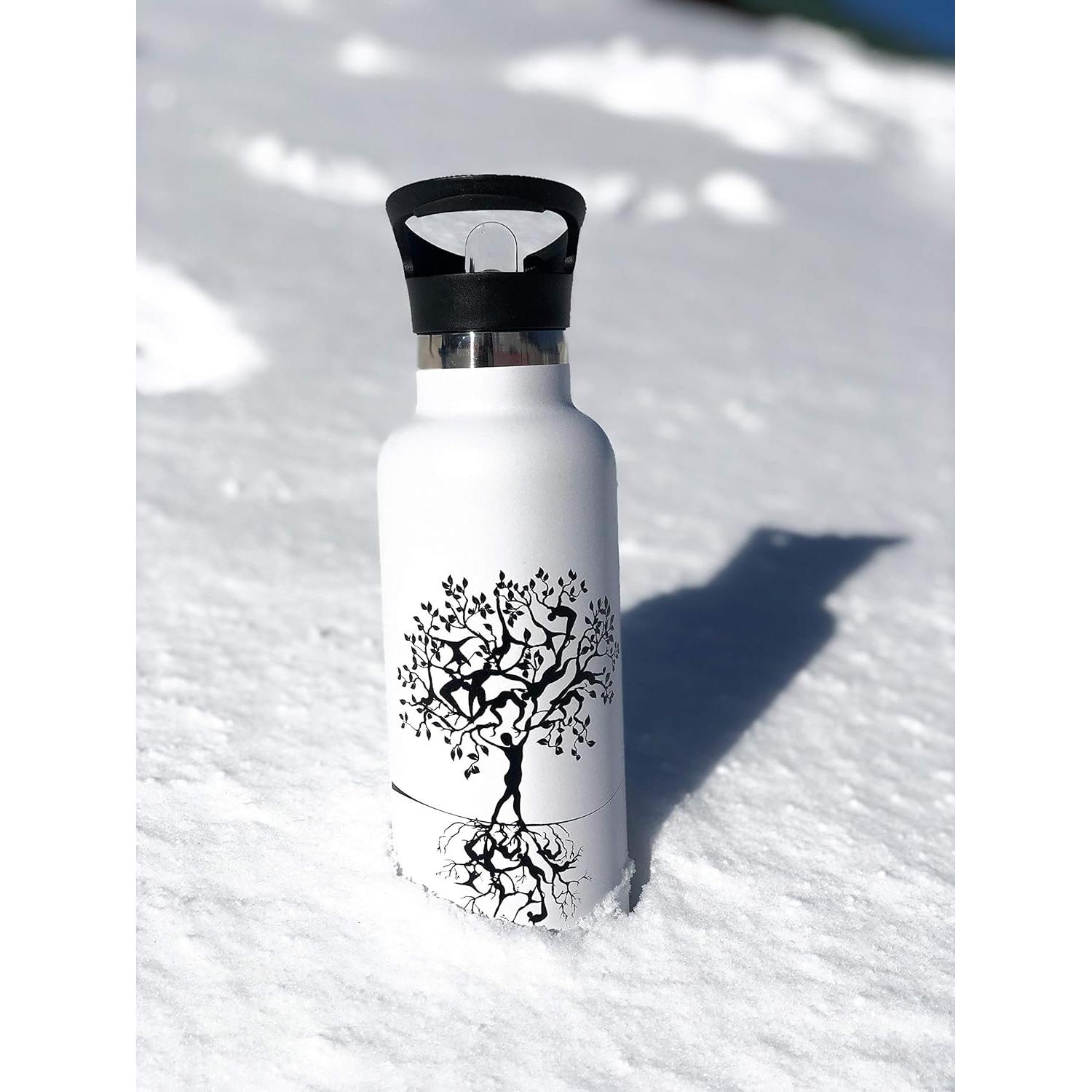 Botella de Agua Aislada Involve & Evolve 740 ml 3 Tapas