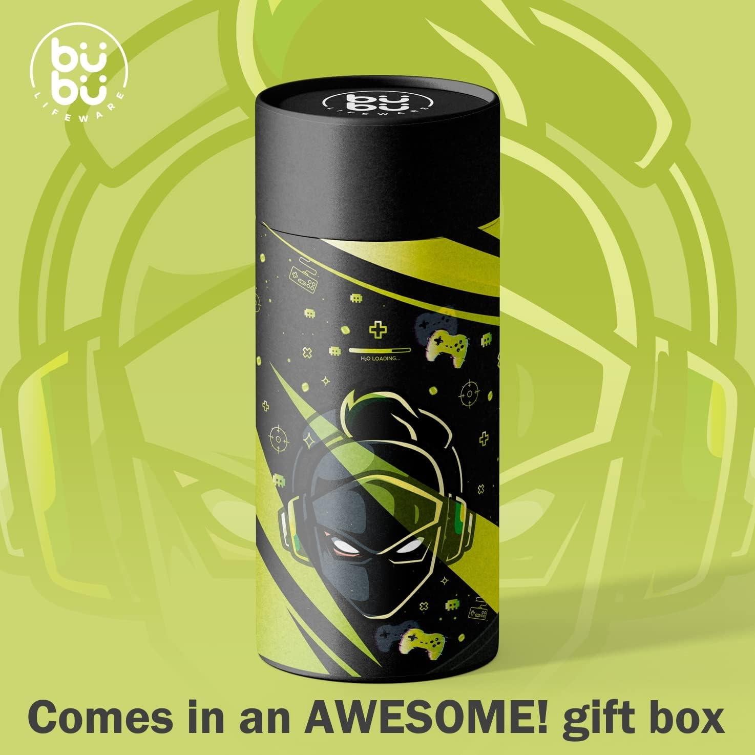 Botella de Agua Gamer Aislada Bubu Lifeware 0.95L Acero Inoxidable