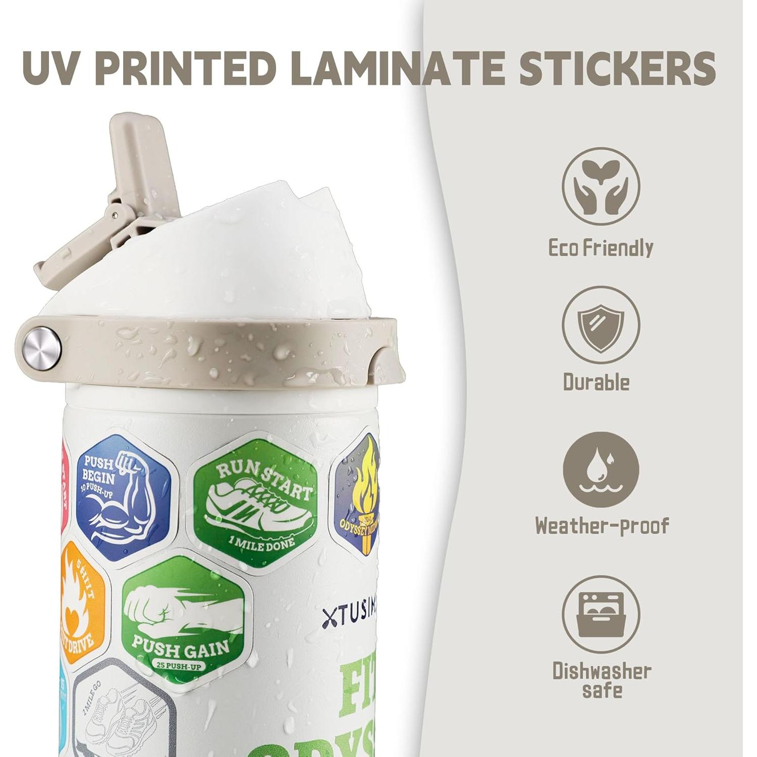 Botella de Agua XTUSIMPLE 24oz Acero Inoxidable Aislada