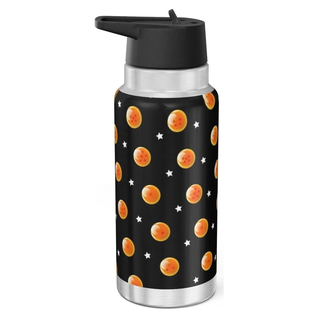 Botella de Agua Anime CROWN 0.95L Acero Inoxidable a Prueba de Fugas