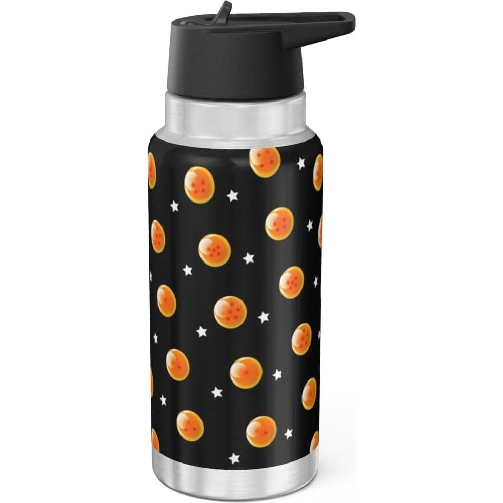 Botella de Agua Anime CROWN 0.95L Acero Inoxidable a Prueba de Fugas